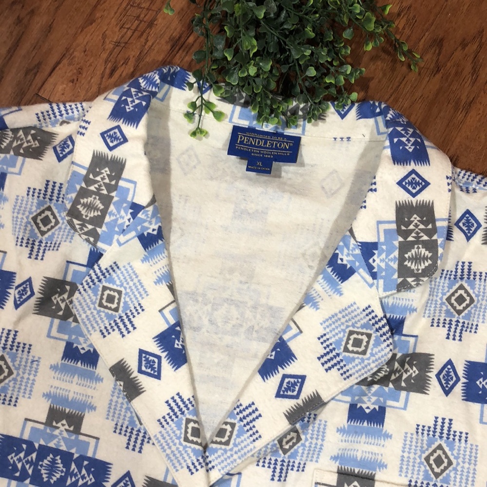 NWT Pendleton Chief Joseph Cotton Flannel Pajamas